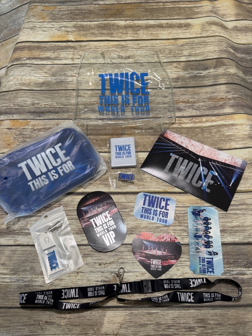 TWICE “THIS IS FOR” World Tour VIP Merch Bag Complete